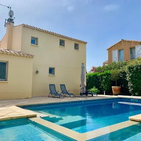 Charmante Sur 2 Etage Avec Piscine -ref O20 Villa Agde